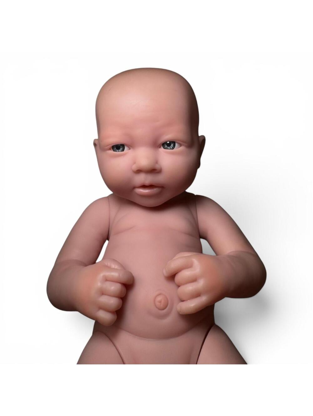 Realistic Baby Doll with Detailed Features Berenguer 22-07 Baby EUC